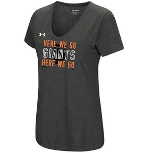Women's Under Armour MLB San Francisco Giants Chant Tri-Blend V-Neck T-Shirt**XL